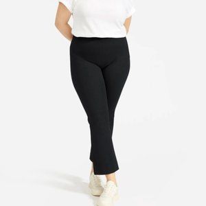 Everlane Side Zip Black Kick Crop Work Pant SIZE 4